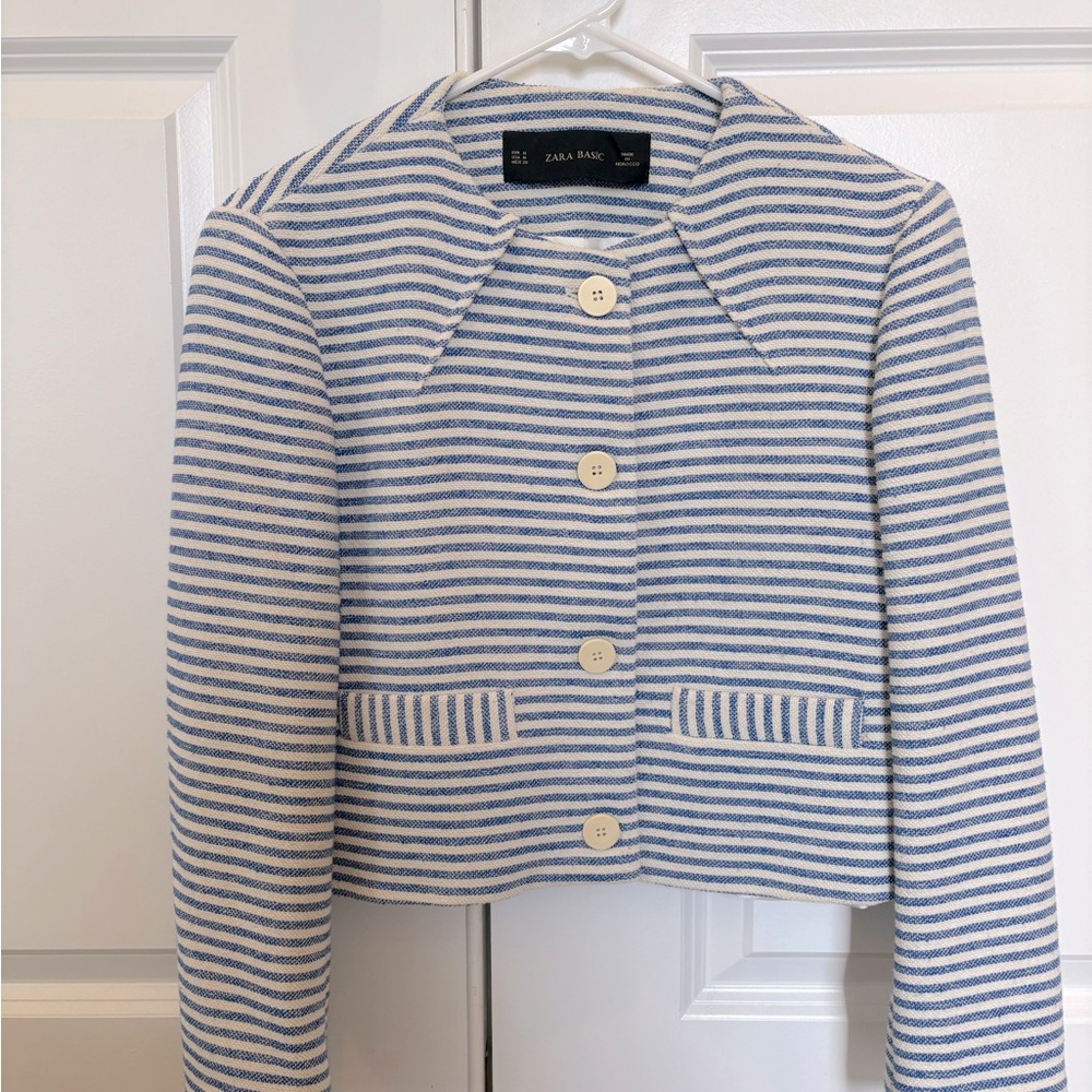 Zara blazer jacket EUC